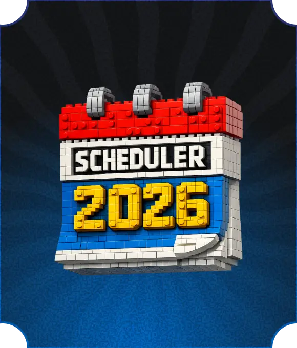 Campaign Scheduling — LEGO 2026 calendar